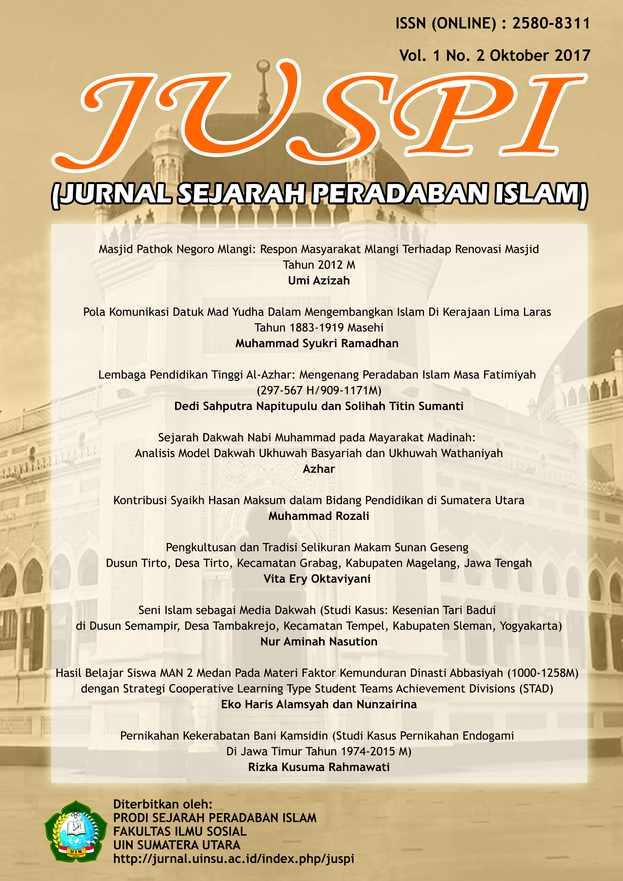 Cover Jurnal Edisi 1