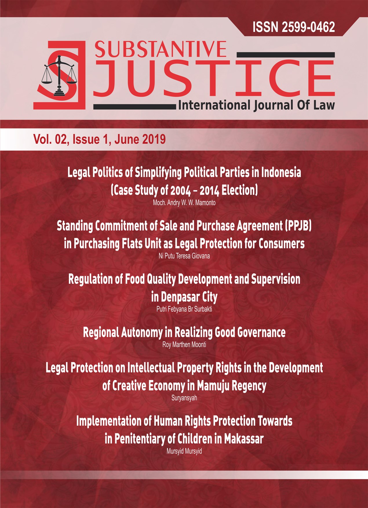 what is substantive justice